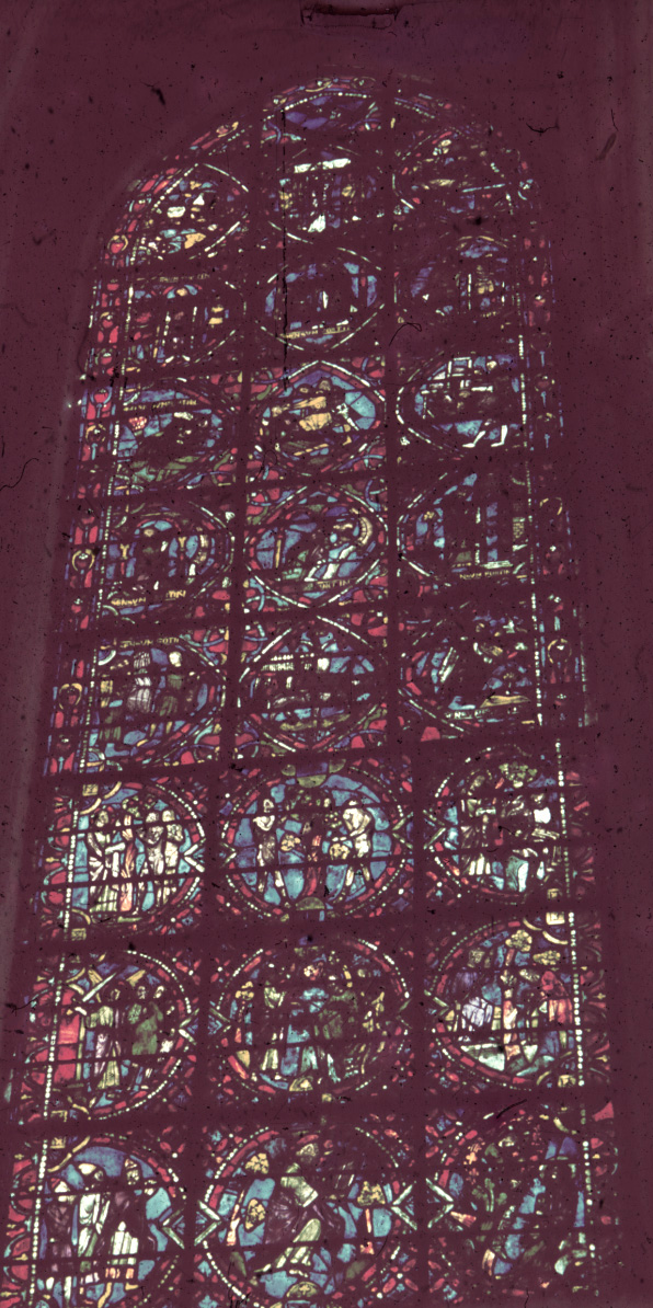 Apse, ambulatory, north wall