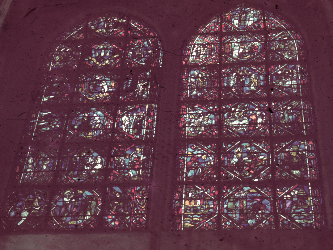Apse, ambulatory, north wall