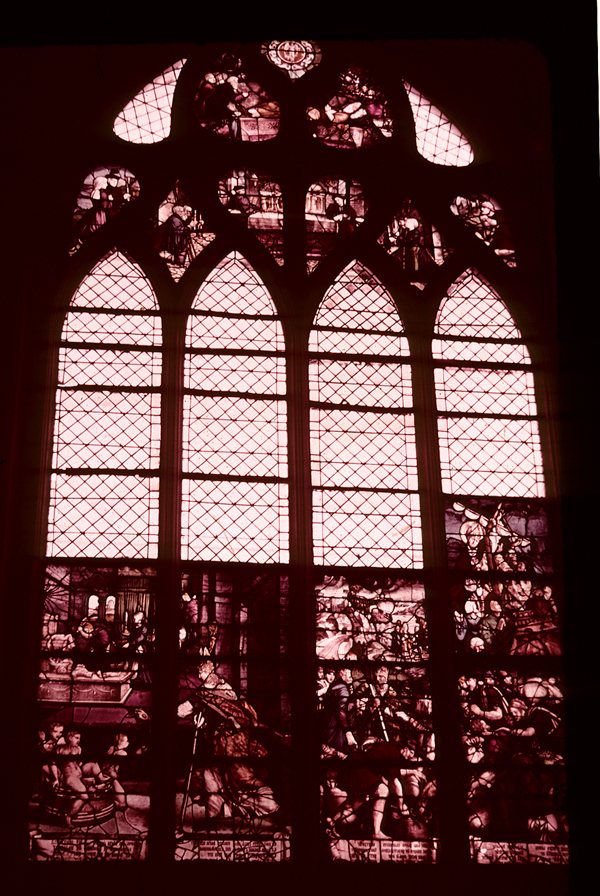Choir, southeast wall