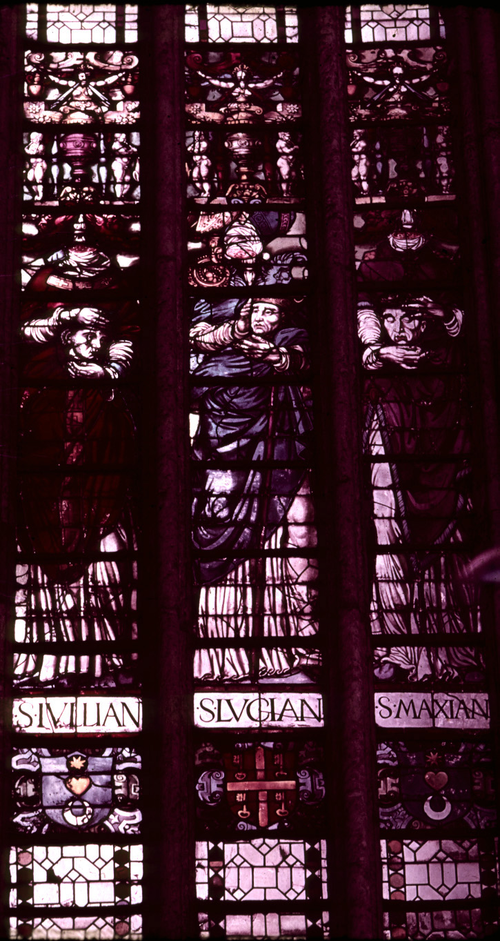 Choir, north wall, clerestory, detail