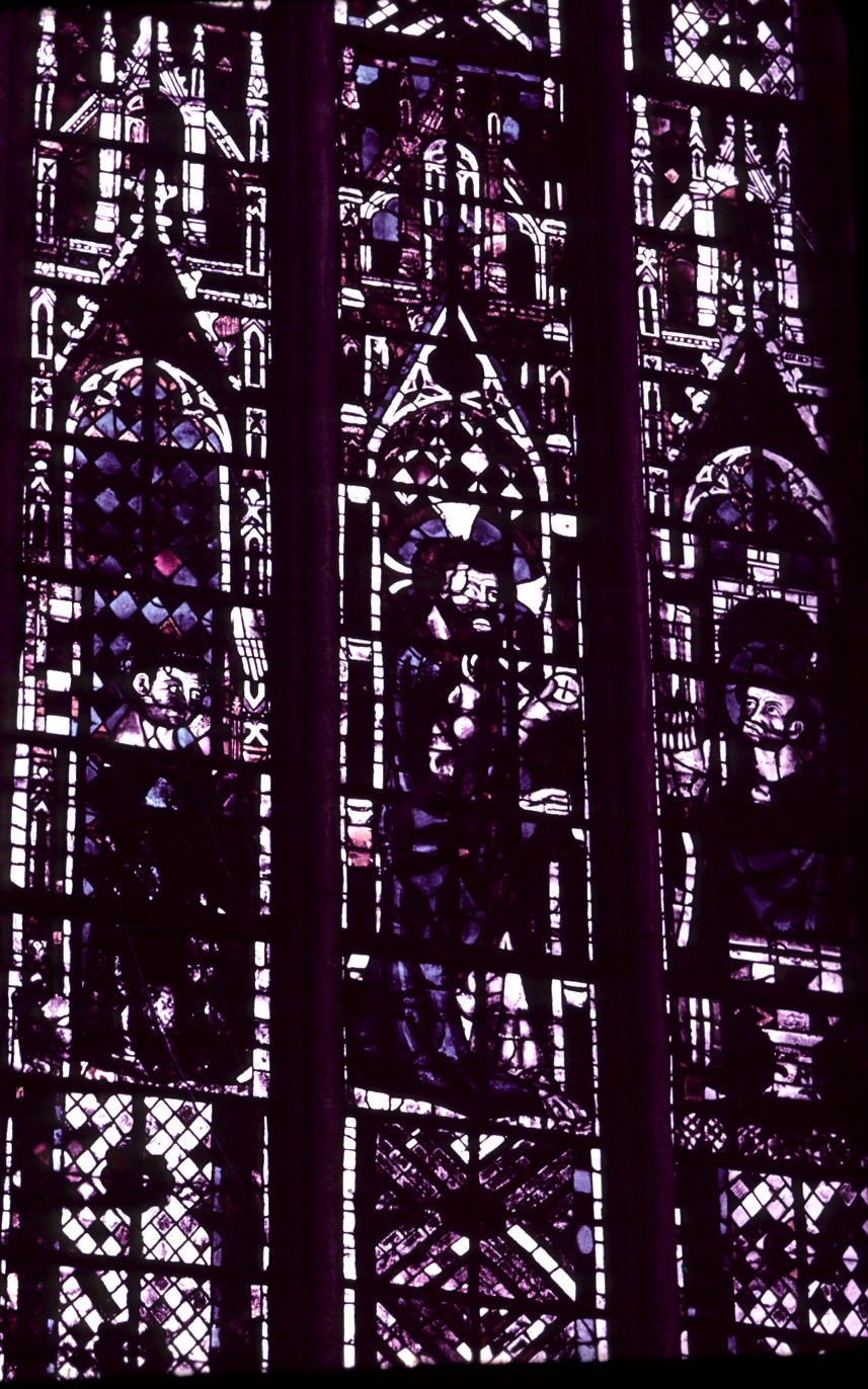 Choir, north wall, clerestory, detail