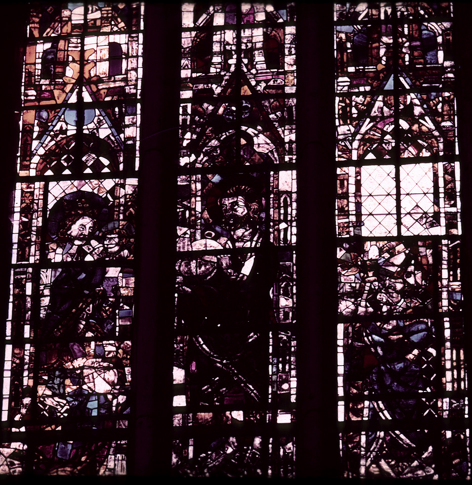 Choir, south wall, clerestory, detail