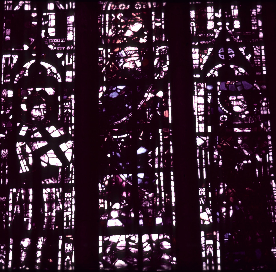 Choir, south wall, clerestory, detail