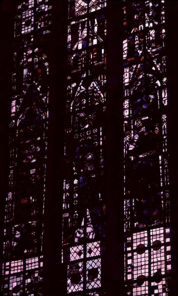 Choir, south wall, clerestory, detail