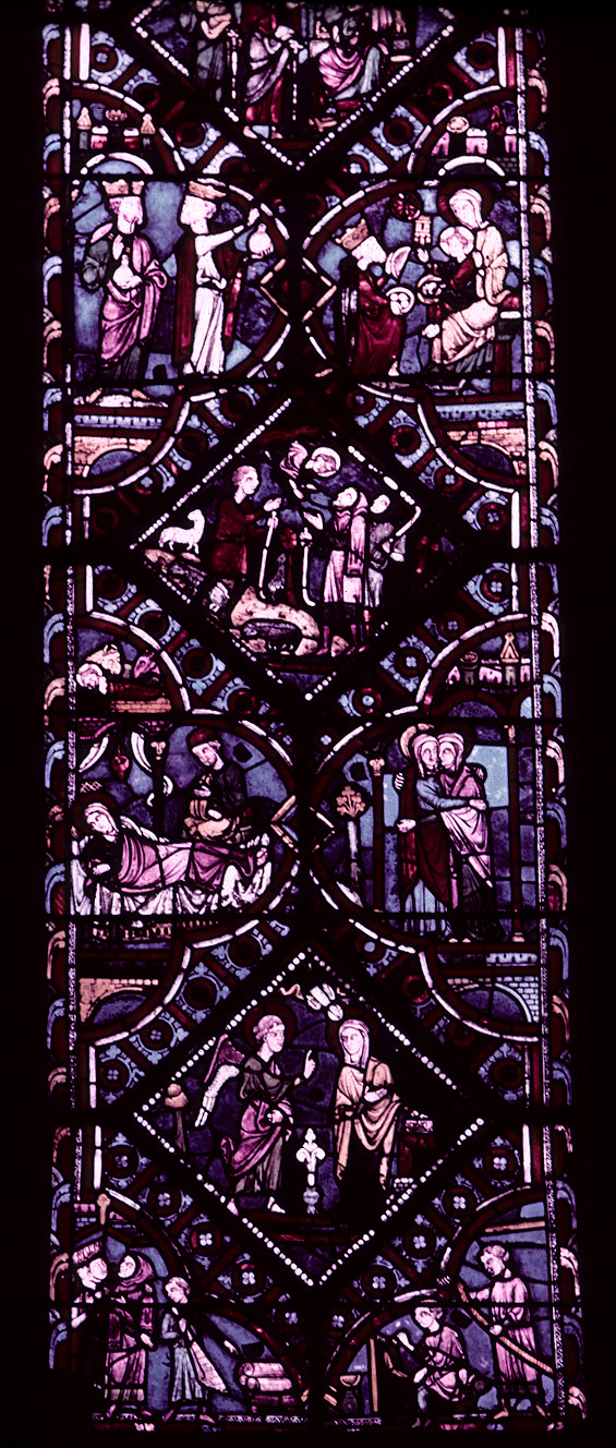 Apse, chapel, east end, detail