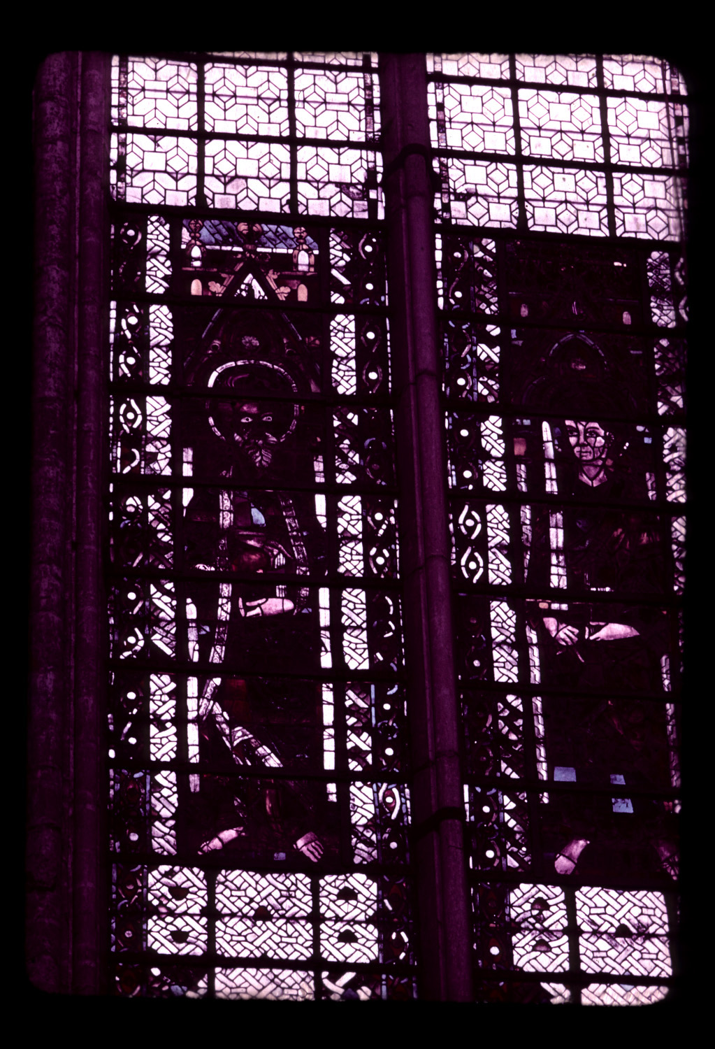 Choir, north wall, clerestory, detail