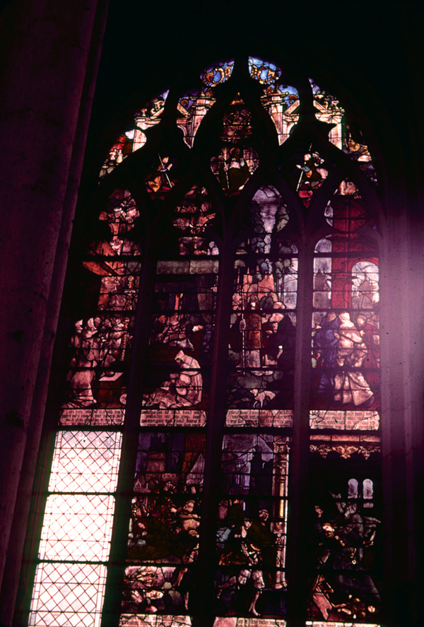 Choir, northeast wall