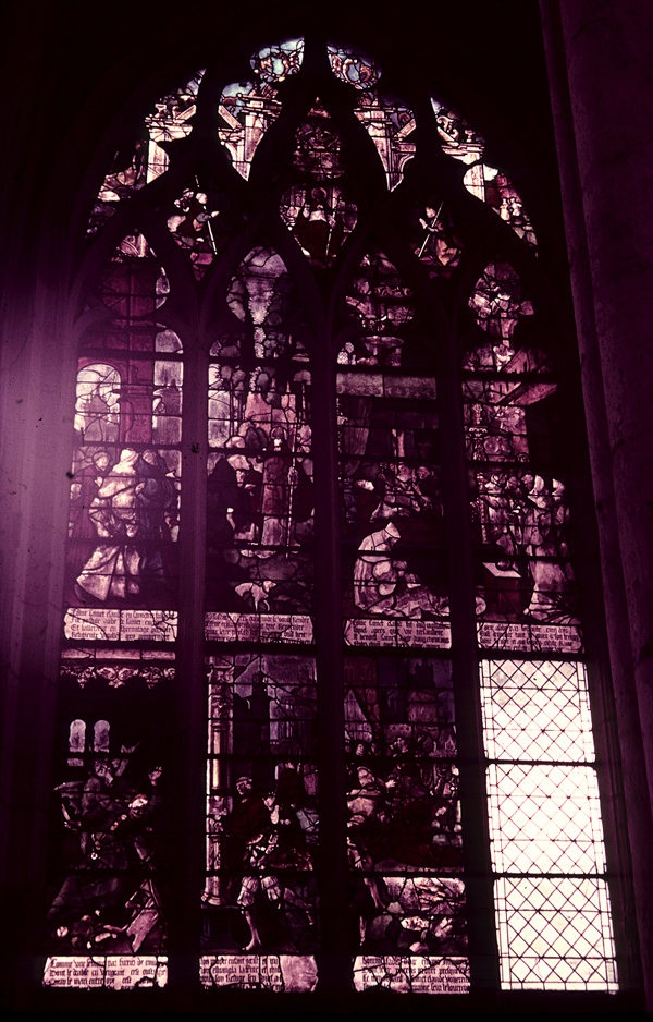 Choir, northeast wall