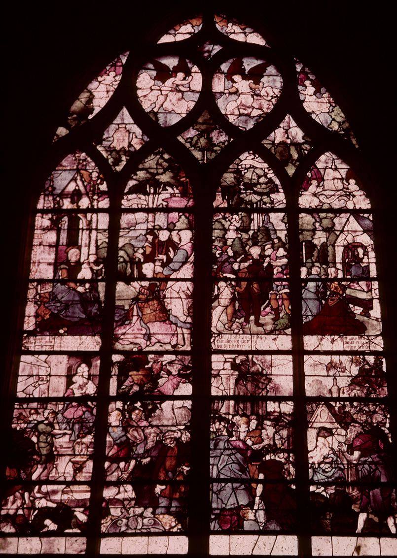 Choir, north wall