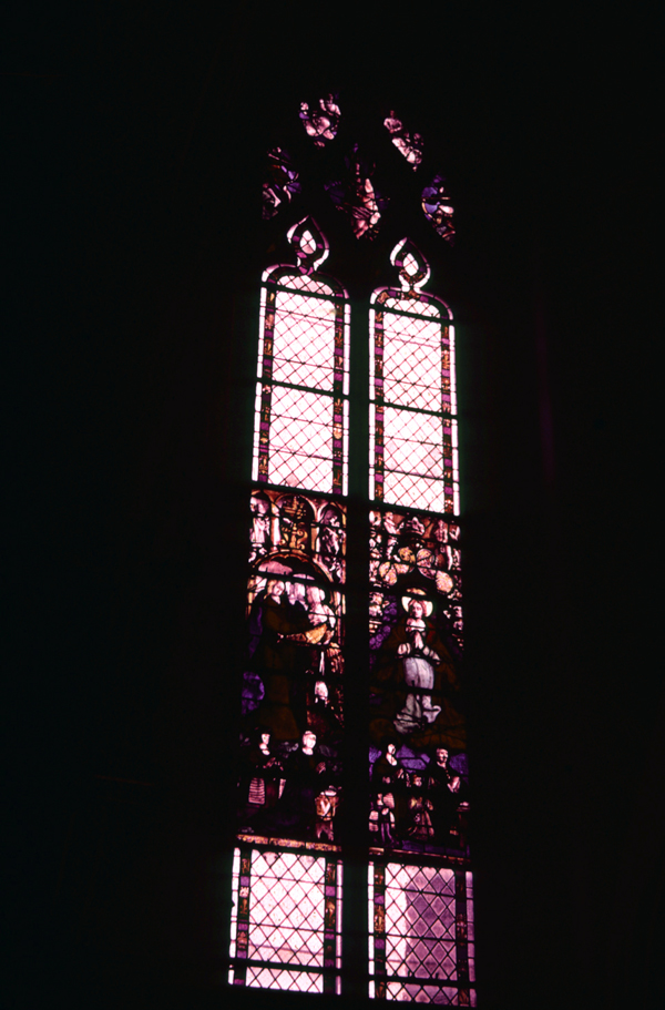 Apse, south wall