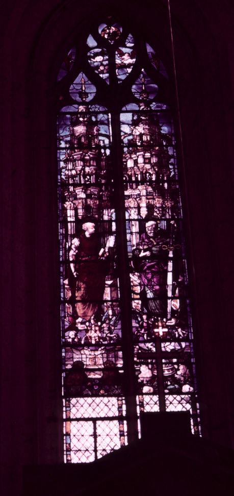 Transept, south, south wall