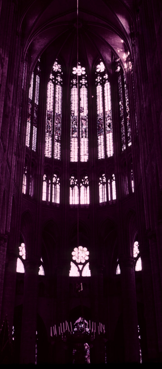 Interior, east end