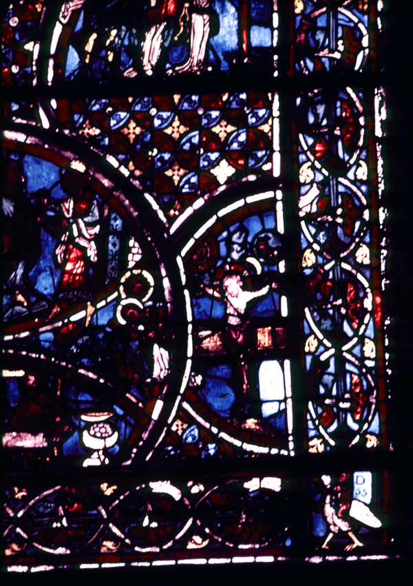 Apse, outer ambulatory, window 20, section 21