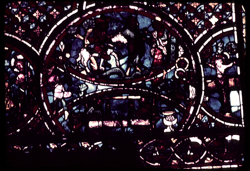 Apse, outer ambulatory, window 20, section 1