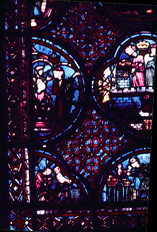 Apse, outer ambulatory, window 25, section 14-15