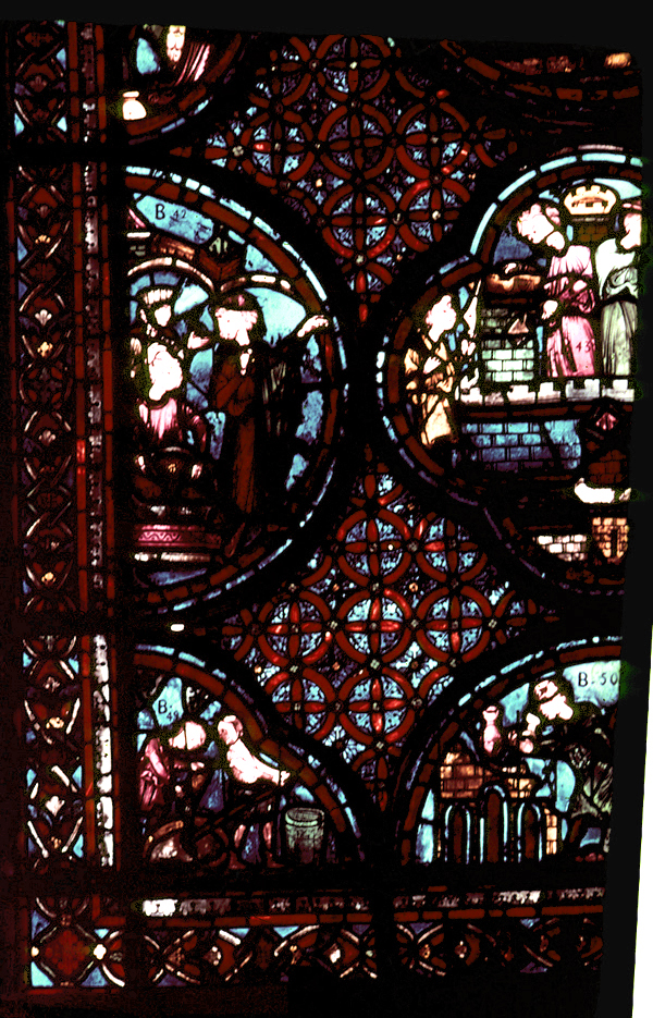 Apse, outer ambulatory, window 25, section 14-15