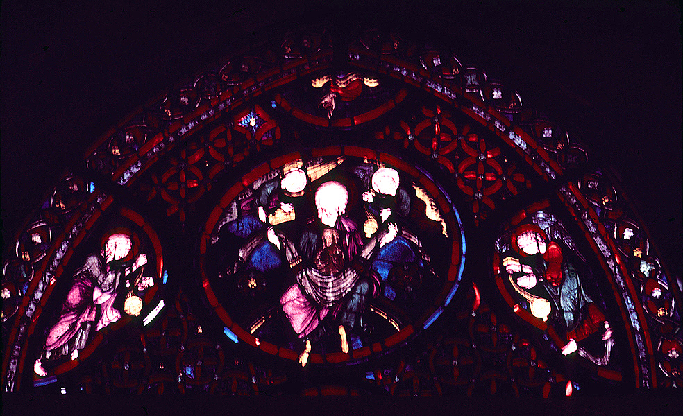 Apse,outer ambulatory, window 25, section 9
