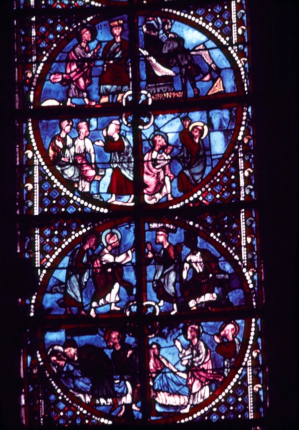 Apse, Lady of Lourdes Chapel, window 18, section 11-9-5-6-7-8