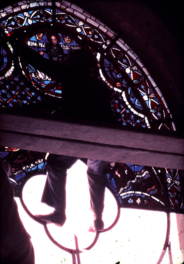 Apse,outer ambulatory, window 15, section 1-2