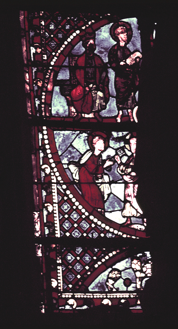 Apse, Lady of Lourdes Chapel, window 18, section 3-4