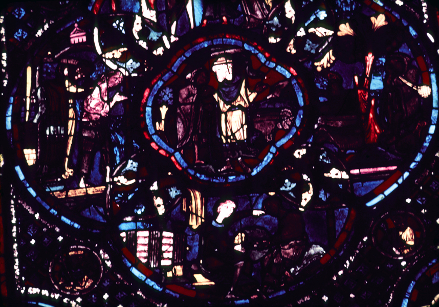 Apse, outer ambulatory, window 16, section 17
