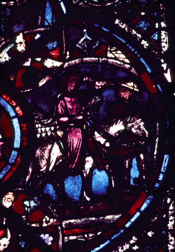 Apse, outer ambulatory, window 16, section 5