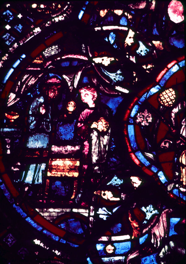 Apse, outer ambulatory, window 16, section 6