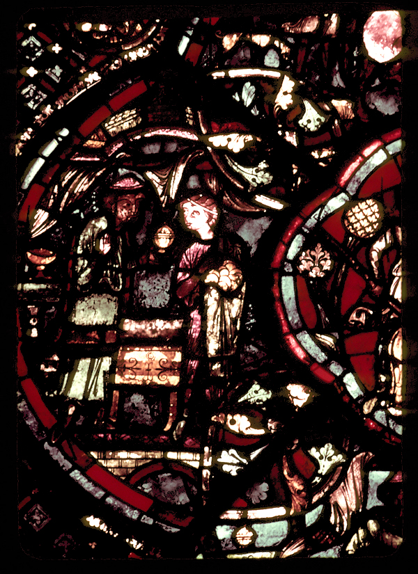 Apse, outer ambulatory, window 16, section 6