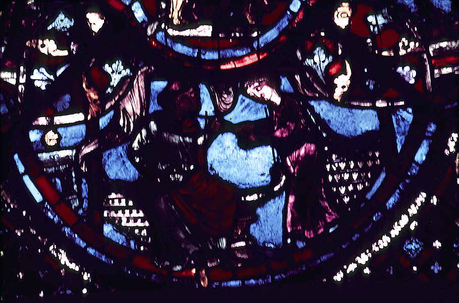 Apse,outer ambulatory, window 16, section 4