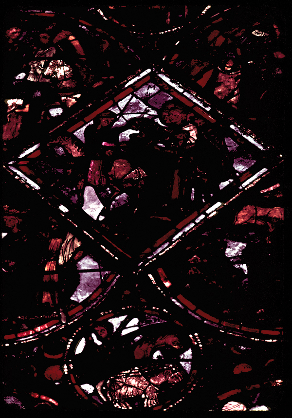 Apse, outer ambulatory, window 1, section 12-15