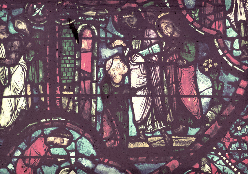 Apse, outer ambulatory, window 5, section 2