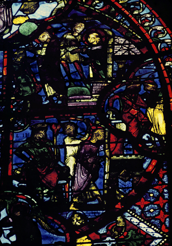 Apse, outer ambulatory, window 5, section 7
