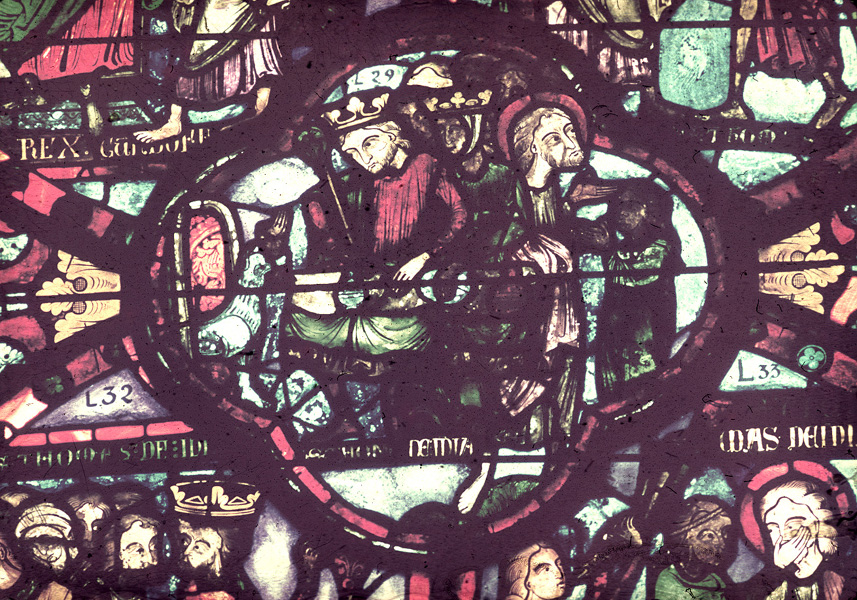 Apse, outer ambulatory, window 5, section 10