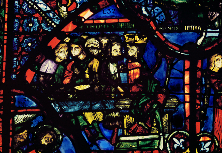 Apse, outer ambulatory, window 5, section 13