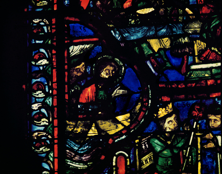 Apse, outer ambulatory, window 5, section 14