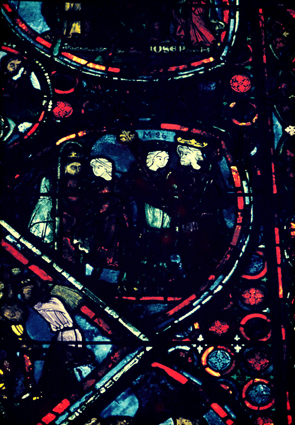 Apse, outer ambulatory, window 1, section 11