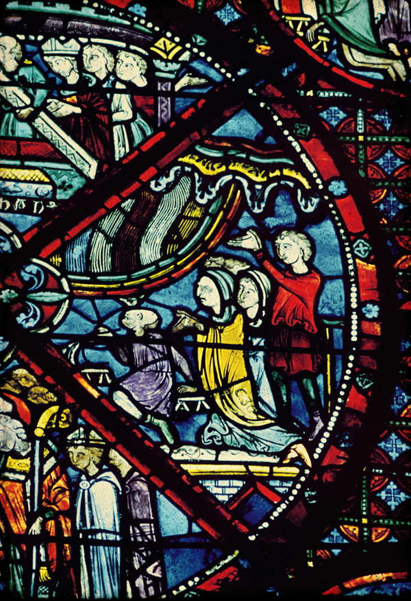 Apse, outer ambulatory, window 21, section 11