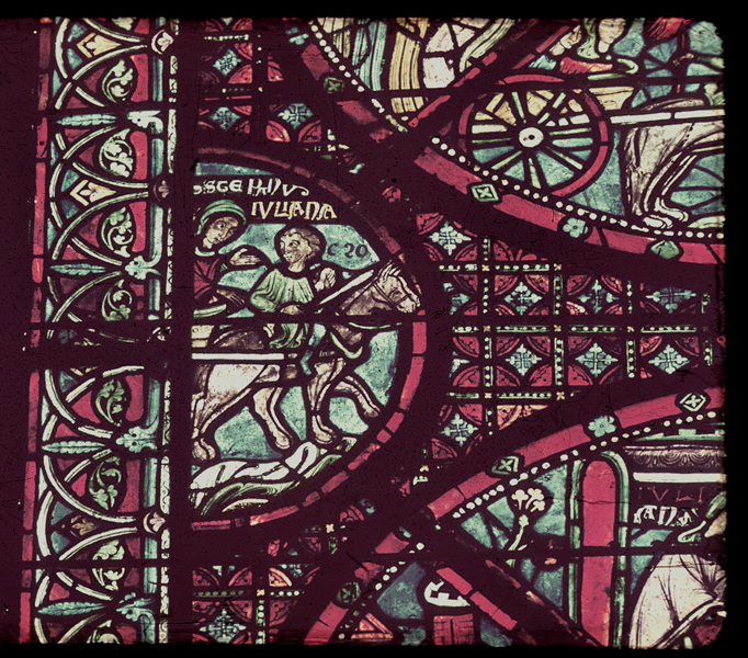 Apse, outer ambulatory, window 21, section 13