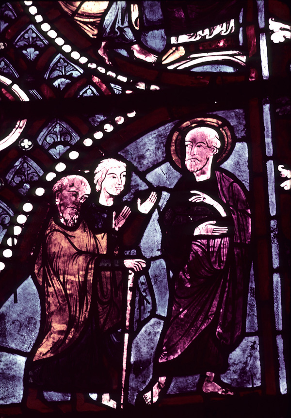 Apse, Lady of Lourdes Chapel, window 19, section 4