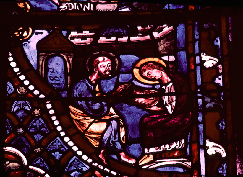 Apse, Lady of Lourdes Chapel, window 19, pl. 6