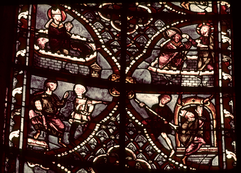 Apse, Lady of Lourdes Chapel, window 19, section 13