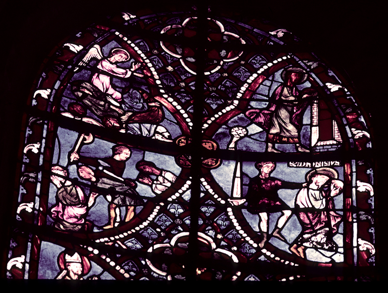 Apse, Lady of Lourdes Chapel, window 19, section 6