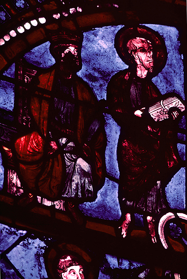 Apse, Lady of Lourdes Chapel, window 18, pl. 2