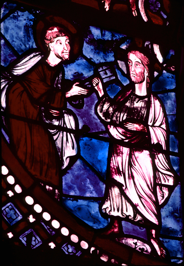 Apse, Lady of Lourdes Chapel, window 18, pl. 1