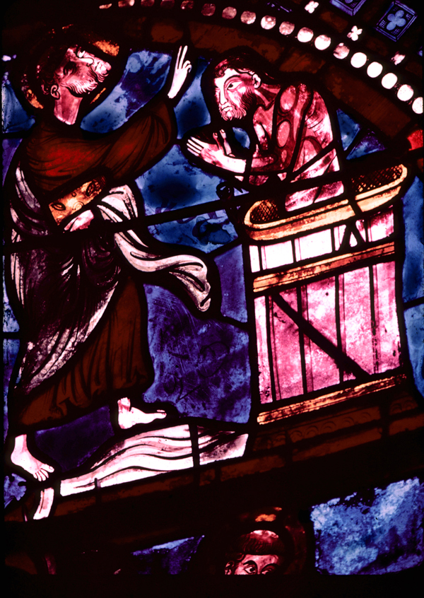 Apse, Lady of Lourdes Chapel, window 18, pl. 3