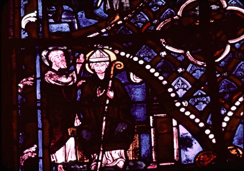 Apse, Lady of Lourdes Chapel, window 19, pl. 8