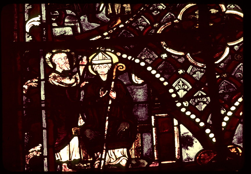 Apse, Lady of Lourdes Chapel, window 19, section 8
