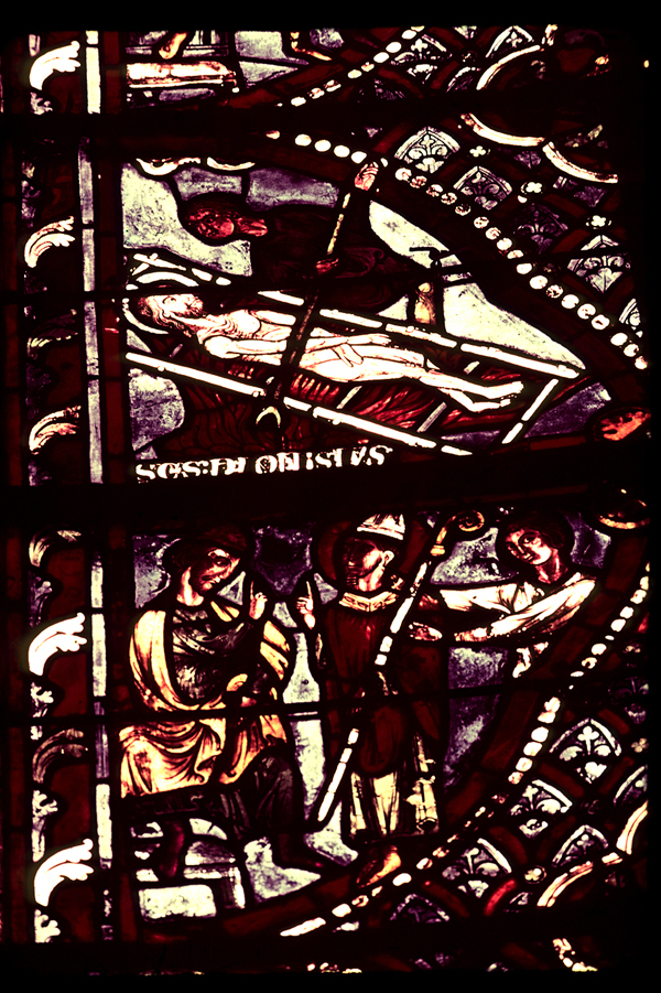 Apse, Lady of Lourdes Chapel, window 19, section 9-10