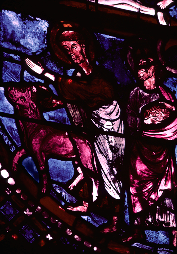 Apse, Lady of Lourdes Chapel, window 18, pl. 4