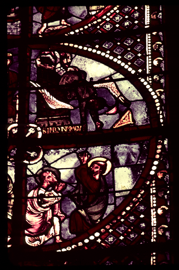 Apse, Lady of Lourdes Chapel, window 18, section 9